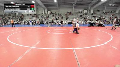 132 lbs Rr Rnd 3 - Cayden Simpson, Golden Talons vs Elijah Carrington, Immaculata Wrestling