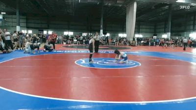 80 lbs Round 3 (4 Team) - Nathan Cortez, NOVA WRESTLING CLUB vs Emily Villalobos, NORTH CAROLINA WRESTLING FACTORY