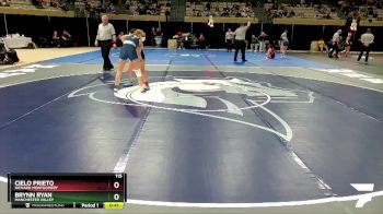 115 lbs Cons. Round 1 - Cielo Prieto, Richard Montgomery vs Brynn Ryan, Manchester Valley