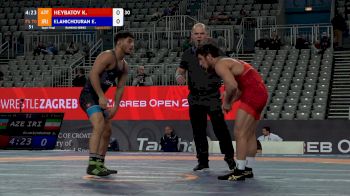 70 kg Semifinal - Kanan Heybatov, AZE vs Ebrahim Elahi, IRI
