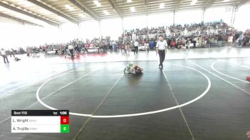 65 lbs Quarterfinal - Lance Wright, Sahuarita Mustangs WC vs Aurelius Trujillo, Pomona Elite