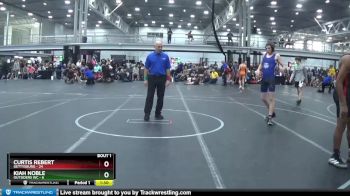 132 lbs Round 1 (4 Team) - Curtis Rebert, Gettysburg vs Kiah Noble, Outsiders WC