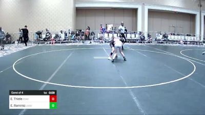 69 lbs Consi Of 4 - Evan Thiele, Coachella Valley WC vs Ezekiel Ramirez, Juggernaut WC