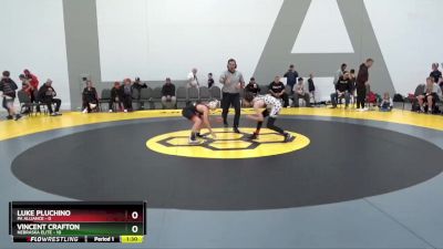 90 lbs Quarterfinals (8 Team) - Vincent Crafton, Nebraska Elite vs Luke Pluchino, PA Alliance