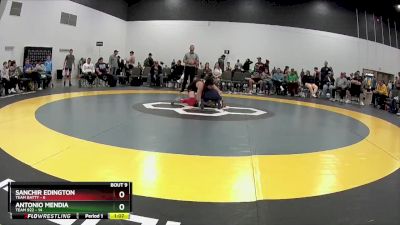 119 lbs Round 3 - Sanchir Edington, Team Batty vs Antonio Mendia, Team 922