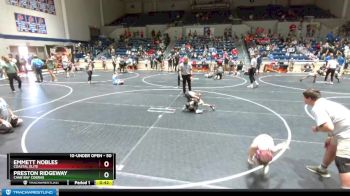 50 lbs Round 3 - Preston Ridgeway, Cane Bay Cobras vs Emmett Nobles, Coastal Elite