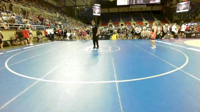 88 lbs Rnd Of 64 - Wyatt Dannegger, MO vs Cyler Beeson, ID