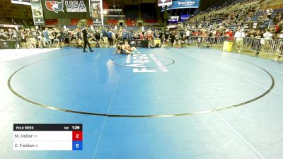 150 lbs Cons 64 #2 - Mason Hollar, NC vs Carter Fielden, IN