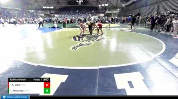 157 lbs 1st Place Match - Xariel Soto, Mat Demon Wrestling Club vs Ian Anderson, Moses Lake Wrestling Club