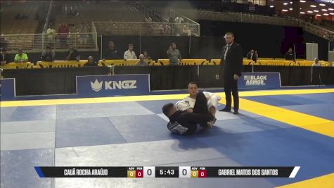 Gabriel Matos Dos Santos vs Cauã Rocha Araújo 2025 Pan Jiu Jitsu IBJJF Championship