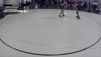 148 lbs Cons. Round 4 - Stratton Reeves, Grand Island Northwest vs Cameron Hancock, Arlington