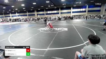 109 lbs Consi Of 8 #2 - Richard Tanori, Mustangs WC vs Solomon Williams, W.a.r Wc