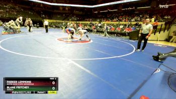 150 Class 2 lbs Cons. Round 1 - Parker Lemmons, Notre Dame (Cape Girardeau) vs Blane Fritchey, Seneca