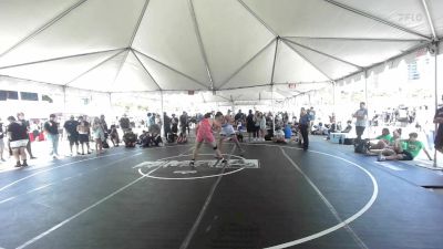 285 lbs Quarterfinal - Evan Perez, Saints WC vs Lucas Zuniga, Aptos HS