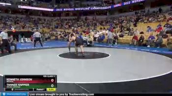 195 lbs Cons. Round 2 - Kenneth Johnson, Nevada vs Tanner Nappier, Helias Catholic