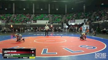 1A-4A 126 Champ. Round 2 - Jayden Rouse, Dora vs Jeremy Randolph, J.B. Pennington