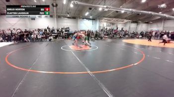 150 lbs Cons. Round 2 - Clayten Laughlin, Pueblo County vs Emilio Norton, Riverdale Ridge