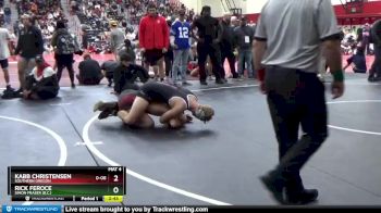 184 lbs Champ. Round 1 - Rick Feroce, Simon Fraser (B.C.) vs Kabb Christensen, Southern Oregon