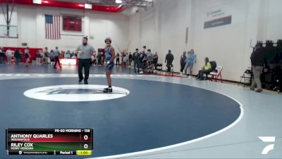 138 lbs Cons. Round 2 - Anthony Quarles, Indianapolis vs Riley Cox, Perry Meridian