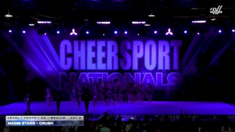 Maine Stars - Crush [2026 L1 Youth - D2 - Medium Day 2] 2026 CHEERSPORT National All Star Cheerleading Championship