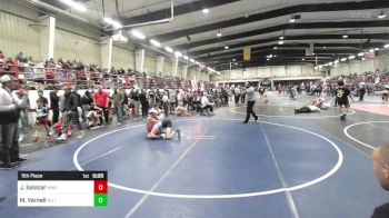 144 lbs 5th Place - Jerome Salazar, Kingdom WC vs Monty Yarnell, No Team