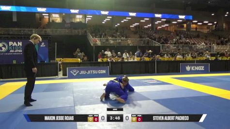 Steven Albert Pacheco vs Maxon Jesse Rojas 2025 Pan Kids Jiu-Jitsu IBJJF Championship