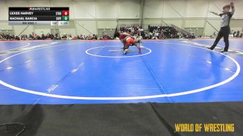 130 lbs Rr Rnd 1 - Lexee Harvey, Storm Wrestling Center vs Rachael Garcia, Super Girls 7-12