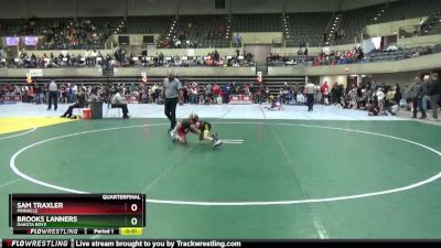 60 lbs Quarterfinal - Brooks Lanners, Dakota Boyz vs Sam Traxler, Pinnacle