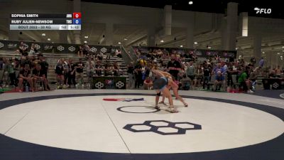 59 kg Cons. Sub-quarters - Sophia Smith, Askren Wrestling Academy vs Ruby Julien-Newsom, Tornado Wrestling Club