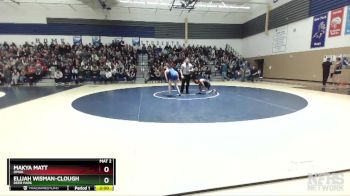 120 lbs Quarterfinal - Elijah Wisman-clough, Deer Park vs Makya Matt, Omak