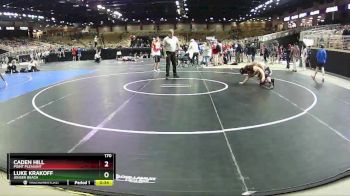 170 lbs Cons. Round 2 - Luke Krakoff, Jensen Beach vs Caden Hill, Point Pleasant