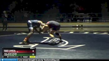 197 lbs Finals (2 Team) - Rudy Garcia, Fresno City College vs Malachi Lyles, Cerritos College