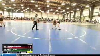 105 lbs Round 1 (6 Team) - Wil Oberbroeckling, Iowa Black vs Nicholas Owens, Minion Green