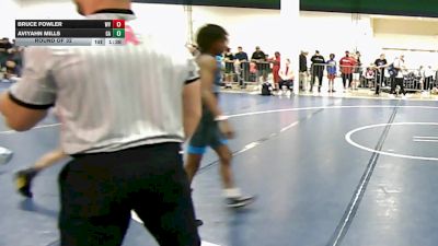 85 lbs Round Of 32 - Bruce Fowler, WV vs Aviyahn Mills, GA