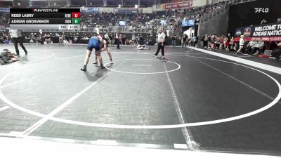 135 lbs Consolation - Reed Labry, Rebel Wrestling vs Adrian Grosvenor, Siouxland Wrestling Academy