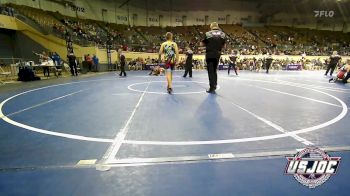 110 lbs Semifinal - Tripp Rackley, Tuttle Elite Wrestling Club vs Liam Boylan, Norman Grappling Club