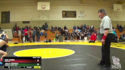 103 lbs Cons. Round 3 - Jesus Sepeda, Madera Wrestling vs Ace Soria, Burton