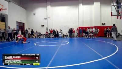 126 lbs Cons. Round 2 - Jaxon Fliehman, Trojan Wrestling Academy vs Chanse Kilgore, Independent