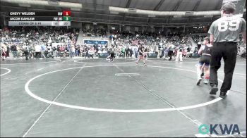 58 lbs Consi Of 8 #1 - Chevy Welden, Raw Wrestling Club vs Jacob Dahlem, Jacket Wrestling Club