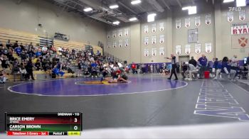 113 lbs Cons. Round 6 - Carson Brown, McCallie vs Brice Emery, Athens