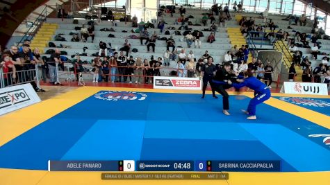 Adele Panaro vs Sabrina Cacciapaglia 2026 UIJJ MEDITERRANEO BJJ CUP