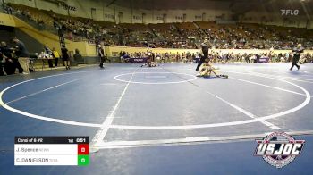 80 lbs Consi Of 8 #2 - Jack Spence, Newkirk Takedown Club vs CAMDEN DANIELSON, Texas Elite Wrestling