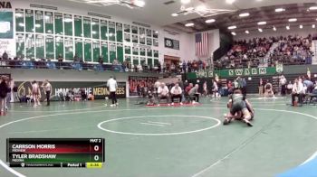 120 lbs Cons. Round 5 - Tyler Bradshaw, Medina vs Carrson Morris, Midview