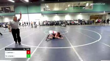 132 lbs Round Of 256 - Trason Oehme, SD vs Noah Linares, CO