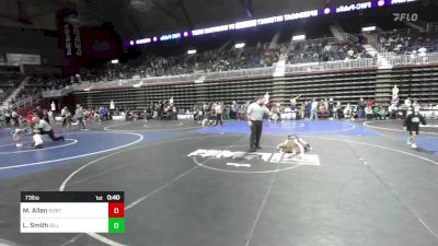 73 lbs Rr Rnd 2 - Mason Allen, Northside Wrestling vs Landon Smith, Billings WC