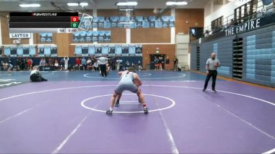 175 lbs Champ. Round 1 - Maddox Frerking, Bishop Gorman HS vs Brody Chivers, Uintah