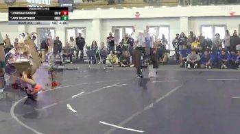 133 lbs Cons. Semi - Jordan Rasof, Wisconsin-Whitewater vs Art Martinez, Case Western Reserve