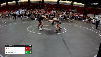 100 lbs Finals (2 Team) - Benton Alt, Armory Athletics vs Noah Lockard, Westshore