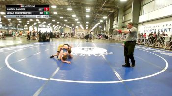 119 lbs Rr Rnd 3 - Kaigen Painter, Quest School Of Wrestling MS vs Lucas Churpakovich, Mat Warriors Yellow
