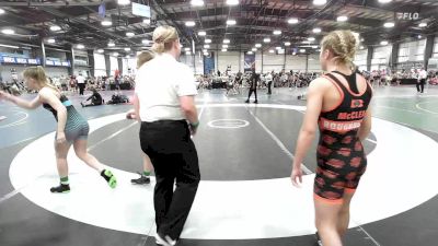 114 lbs Rr Rnd 1 - Tori McCleaf, Roughneck Wrestling Club vs Lyla Smith, CKWA